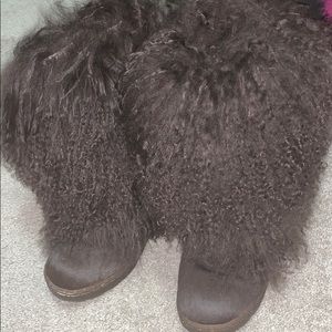 Bear paws Mongolian boots.